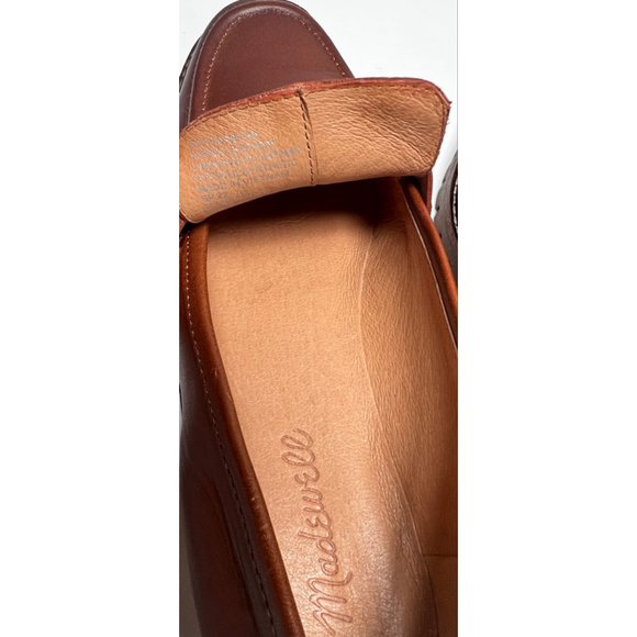 Madewell Chestnut Leather Flats - Picture 6 of 7